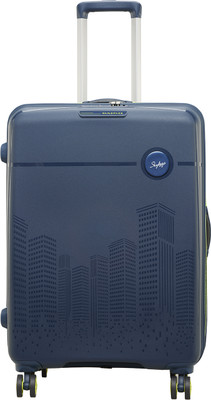 SKYBAGS CITYSCAPE STROLLY 67 360° BLUE Check-in Suitcase 8 Wheels - 27 Inch
