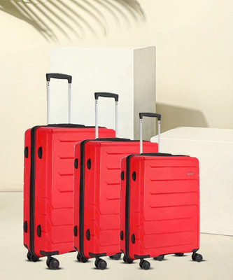 ARISTOCRAT CHROMA STR SET ( SMALL+MEDIUM+LARGE SIZE ) Cabin & Check-in Set 8 Wheels - 28 inch