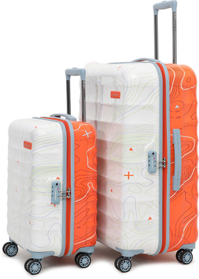 Uppercase Topo Hard Cabin & Check-in Trolley Set of 2 (S+L) TSA Lock Dual Cabin & Check-in Set 8 Wheels - 30 inch