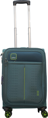 SAFARI 8 wheeler expandable soft luggage check-in Medium 71 cm suitcase trolley bag Expandable  Check-in Suitcase 8 Wheels - 24 inch