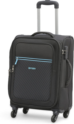 CITIZEN Striped Explorer Cabin Suitcase 4 Wheels - 22 inch
