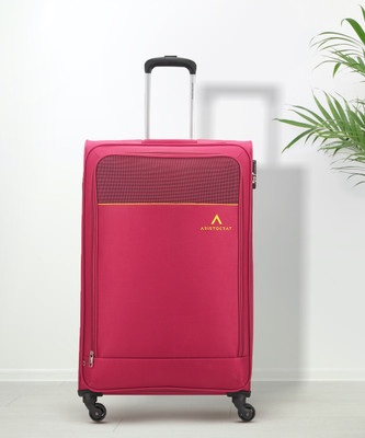 ARISTOCRAT Oasis Plus 4W Str Md (E) Red Check-in Suitcase 4 Wheels - 17 Inch
