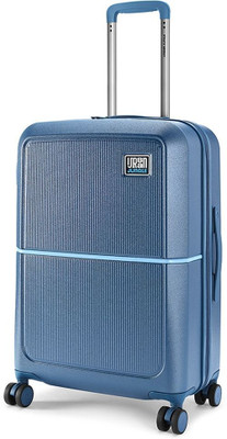 Urban Jungle by Safari Caliber Azure Check-in Suitcase 8 Wheels - 26 inch
