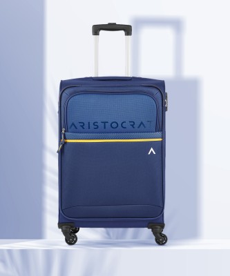 ARISTOCRAT Brezza 79 - Softbody Trolley Bag Check-in Suitcase 4 Wheels - 28 inch