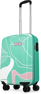 SKYBAGS Paradise Cabin Hard Luggage (55 cm) Printed Luggage Trolley with 8 Wheels Cabin Suitcase 8 Wheels - 22 inch