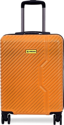 WROGN Vivid Light-Weight & Durable Polycarbonate Orange Hard Luggage Cabin & Check-in Set 8 Wheels - 20 inch