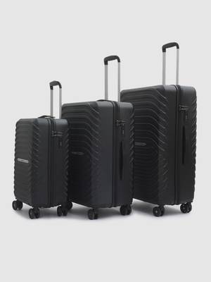Wildcraft Helios_Trolley : Black : C+M+L Cabin & Check-in Set - 40 Inch