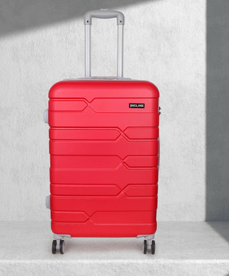 Incline 360 Rotating Latest Trolley Hard PP and ABS 8 Wheel Spinner Unbreakable Bag Expandable  Check-in Suitcase 8 Wheels - 24 inch