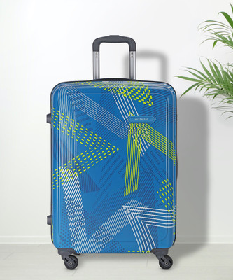 ARISTOCRAT DUAL EDGE STROLLY 75 360° DE-T-BLUE Check-in Suitcase 4 Wheels - 30 Inch