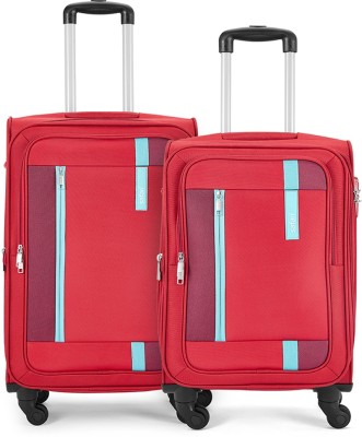 Nylon Fabric Safari Trolley Travel Bags, Size: 22 inch