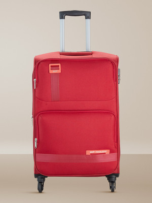 VIP Domina�Durable Polyester Soft sided Cabin size trolley with 45L duffle Expandable  Check-in Suitcase 4 Wheels - 27 Inch