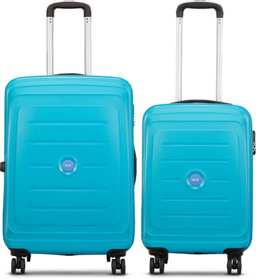 VIP Corsa 2P Set (Cabin+Medium) - Trolley Bag Expandable  Cabin & Check-in Set 8 Wheels - 28 Inch