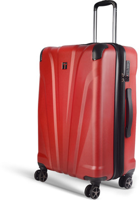 Timus Leolite Medium Expandable Premium Polycarbonate Check-in Suitcase with TSA Lock Expandable  Check-in Suitcase 8 Wheels - 24 inch