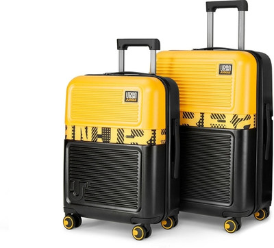 Urban Jungle by Safari Sundaze Yellow Cabin & Check-in Set 8 Wheels - 24 inch