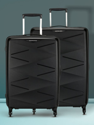 Kamiliant by American Tourister KAM TRIPRISM SP 2PC(68+79) BLK Check-in Suitcase 4 Wheels - 31 Inch
