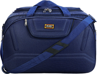alias 22 inch/55 cm 56 cm Polyester & Synthetic softsided Duffel Strolley Travel bag 2 Wheels Duffel With Wheels (Strolley)