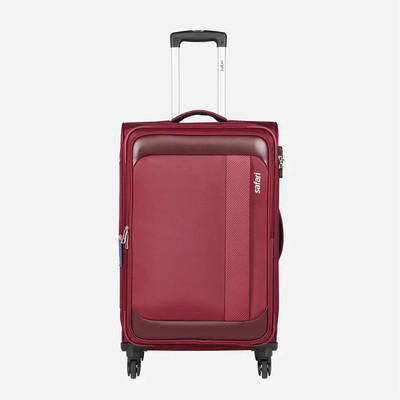 SAFARI SLANT 71 4W RED (MEDIUM) Expandable  Check-in Suitcase 4 Wheels - 26 inch