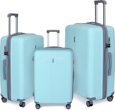 STUNNERZ Modern Stripes Check-in Suitcase 8 Wheels - 28 inch