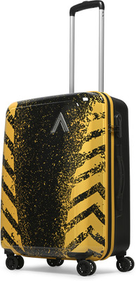 ARISTOCRAT Crossway Polycarbonate | Trolley Bag With Combination Lock Check-in Suitcase 8 Wheels - 25 Inch