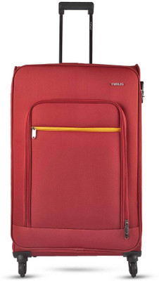 Timus Nexon 78cm Soft Trolley Luggage Bag Check-in Travel Luggage & Suitcase- TSA Lock Expandable  Check-in Suitcase 8 Wheels - 28 inch
