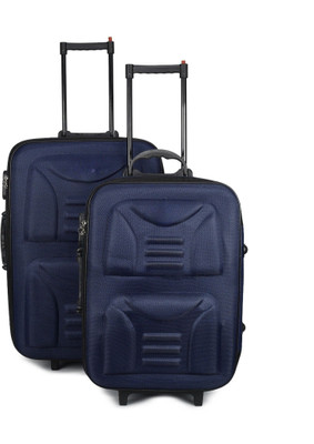 TravelSpy Blue1 Combo 20 & 24 Inch Cabin & Check-in Set 4 Wheels - 24 inch
