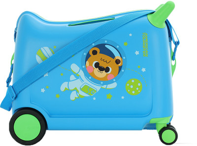 AMERICAN TOURISTER Skiddle SP Polypropylene Small Cabin Spinner Kids Trolley Bag Cabin Suitcase 4 Wheels - 16 inch
