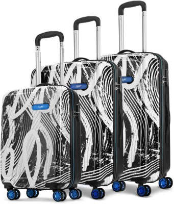 SKYBAGS Stroke 3P Set (Cabin+Medium+Large) - Trolley Bag Cabin & Check-in Set 8 Wheels - 31 Inch