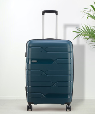 ARISTOCRAT WAVE STROLLY 360 MEDIUM DARK GREEN Check-in Suitcase 8 Wheels - 25 Medium