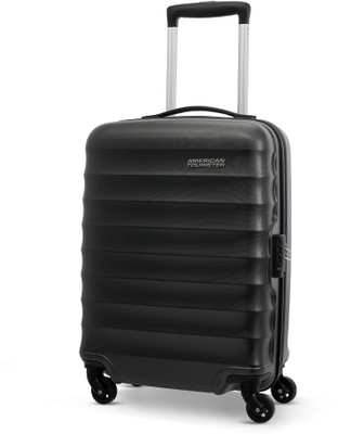 AMERICAN TOURISTER Barcelona Spinner 55 CM Gunmetal Cabin Suitcase 4 Wheels - 22 Inch