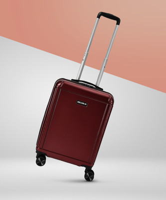 KILLER Box-Light-Weight & Durable Polycarbonate Deep Red- Hard Luggage Check-in Suitcase 8 Wheels - 20 Inch