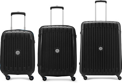 ARISTOCRAT Armstrong 3P Set (Cabin+Medium+Large) – Trolley Bag Cabin & Check-in Set 4 Wheels – 31 Inch