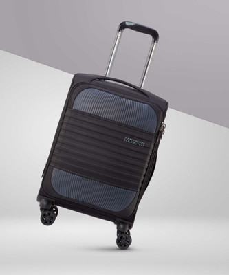 AMERICAN TOURISTER Fornax Expandable  Cabin Suitcase 8 Wheels - 22 Inch