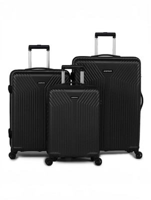 ACEPACK by VERAGE GLX Set of 3 (Small 55cm| Medium 65cm| Large 75cm) Check-in Suitcase 8 Wheels - 28 inch