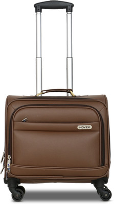 NOVEX 15.6 Laptop Overnighter Cabin Suitcase 4 Wheels - 16 inch
