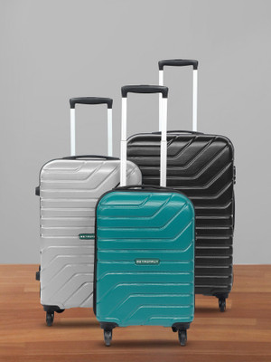 METRONAUT BENT- Multicolor Cabin & Check-in Set 4 Wheels - 30 inch