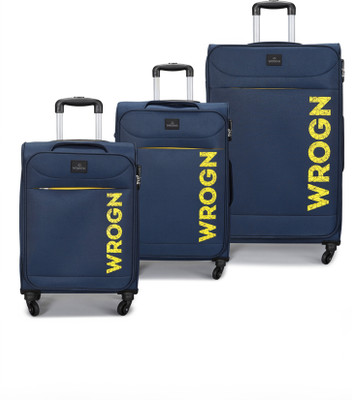 WROGN Aspire Set-3(22 Inch+26 Inch+ 30 Inch) Cabin & Check-in Set 4 Wheels - 30 inch