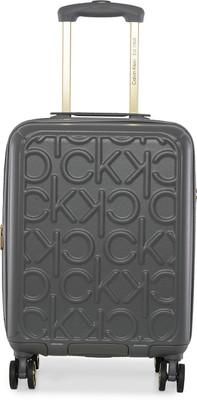 Calvin Klein BIG MONOGRAM Expandable  Cabin Suitcase 4 Wheels - 19 inch
