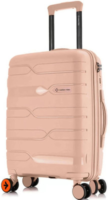 NASHER MILES Paris Hard-sided Polypropylene Check-in Suitcase 8 Wheels - 24 inch