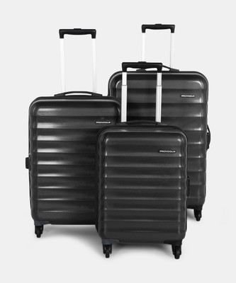 PROVOGUE Hard Body Set Of 3 Luggage – Verge (30 Inch+ 26 Inch+ 22 Inch) – Black For Rs. 4449 @ 68 %