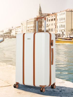 Teakwood Leathers HORIZON Check-in Suitcase 8 Wheels - 24 INCH