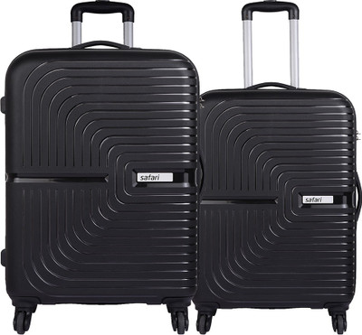 SAFARI ECLIPSE Set of 3 (Small 55cm | Medium 66cm | Large 75cm) 4W Check-in Suitcase 4 Wheels - 30 inch