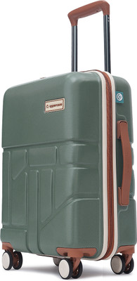 Uppercase Rock Cabin 55 cm Hardsided Trolley Bag, TSA Lock & Anti-Theft Zippers Cabin Suitcase 8 Wheels - 22 inch