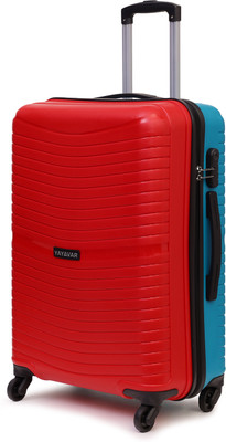 YAYAVAR TOKYO PLUS DUAL COLOUR (5 YEARS INTERNATIONAL WARRANTY) Check-in Suitcase 4 Wheels - 26 inch