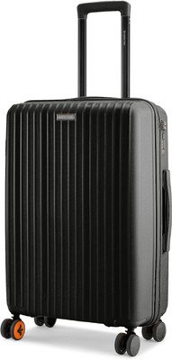 NASHER MILES Pondicherry Hardside Polypropylene Trolley Check-in Suitcase 8 Wheels - 24 inch
