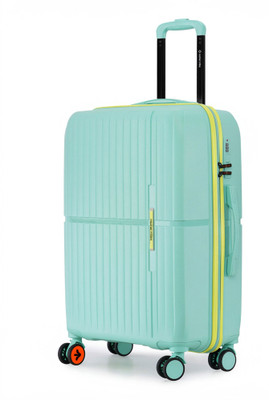 NASHER MILES Hard-Sided Polypropylene Check-in Luggage Cool Mint 75cm Trolley Bag Check-in Suitcase 8 Wheels - 28 inch