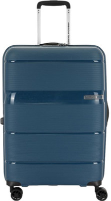 AMERICAN TOURISTER Linex 77 cm Large Hardsided Polypropylene Check-in Suitcase Expandable  Check-in Suitcase 8 Wheels - 30 Inch