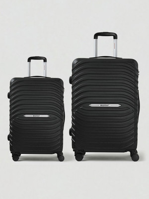 Wildcraft Helios_Trolley :Set of 2 (Small 56.2cm | Medium 66.2cm) Cabin & Check-in Set 8 Wheels - 27 Inch