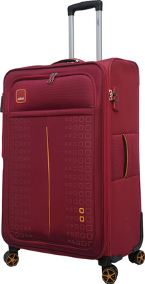 SAFARI 8 wheeler expandable soft luggage check-in size Large 81 cm suitcase trolley bag Expandable  Check-in Suitcase 8 Wheels - 28 inch