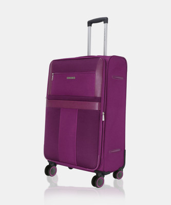 NASHER MILES Toledo Expander Soft-Sided Polyester Check-In Luggage Purple 28 inch |75cm Trolley bag Expandable  Check-in Suitcase 4 Wheels - 28 inch
