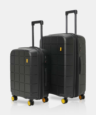 Mokobara The Hovercraft Expandable Luggage Expandable  Cabin & Check-in Set 8 Wheels - 26 inch